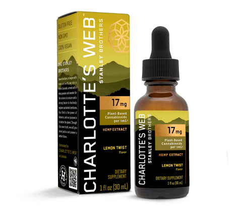 17mg CBD Oil with Lemon Twist Flavor