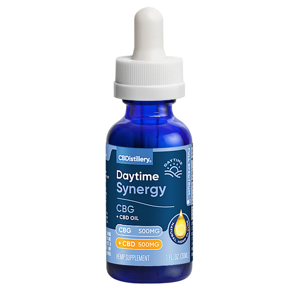 Daytime Synergy CBG+CBD 1:1 Tincture – Regular Strength