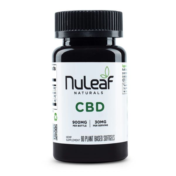 900MG Full Spectrum CBD Softgels (15mg/softgel) - 60ct