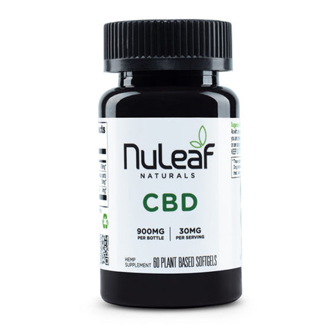 900MG Full Spectrum CBD Softgels (15mg/softgel) - 60ct