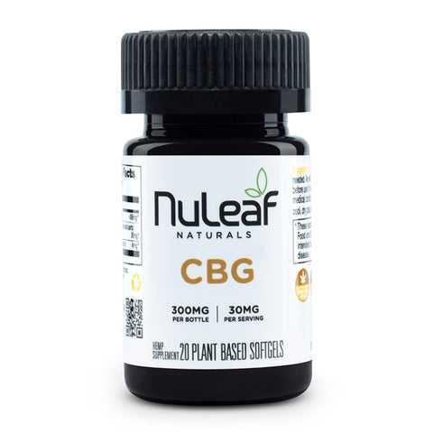 300MG Full Spectrum CBG Softgels (15mg/softgel) - 20ct