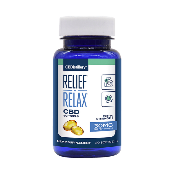 30MG Broad Spectrum CBD Infused Softgels - 30 Ct