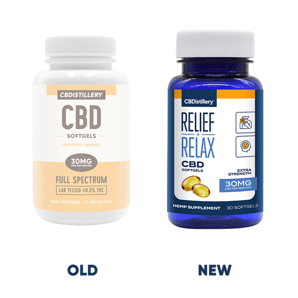 30MG Full Spectrum CBD Infused Softgels - 30 Ct
