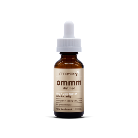 500mg CBG + 500mg CBD Oil Tincture - 30ml