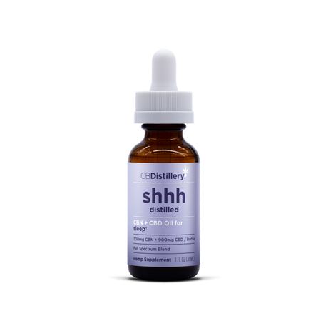 300mg CBN + 900mg CBD Oil Tincture