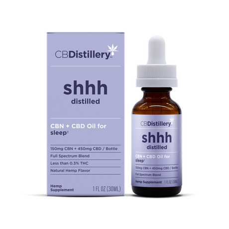 150mg CBN + 450mg CBD Oil Tincture