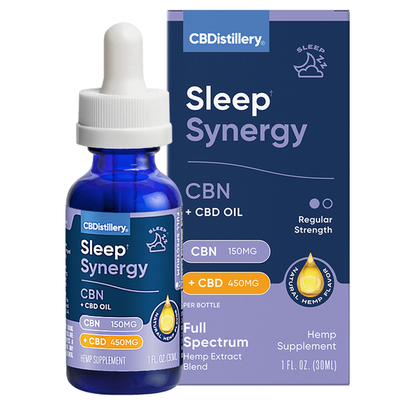 Sleep Synergy CBN+CBD 1:3 Tincture – Regular Strength